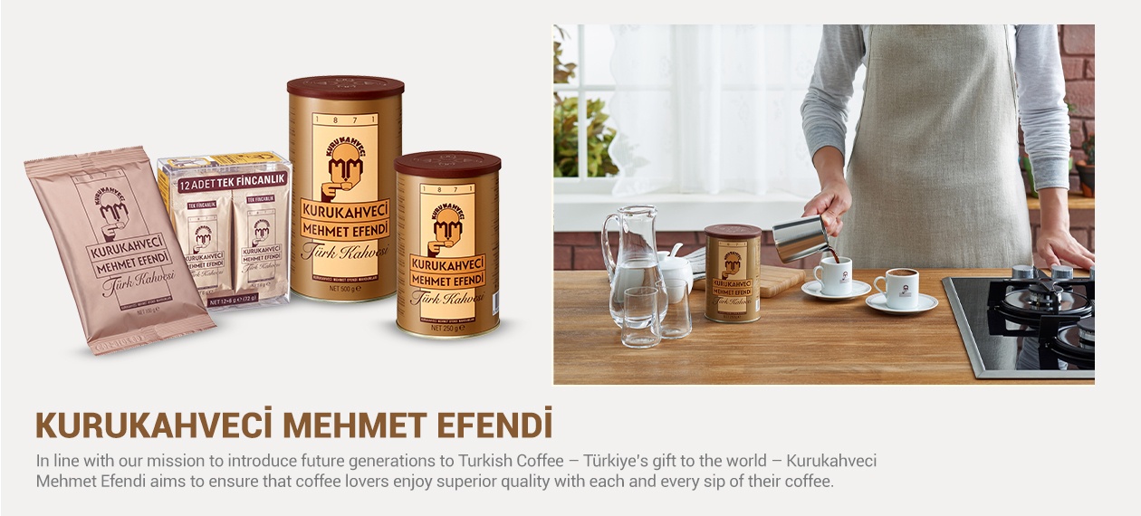 kuru kahveci mehmet efendi brand banner